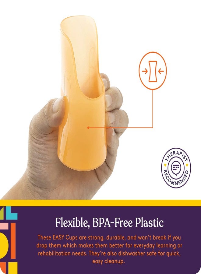 Special Supplies Combo Pack of 9 Flexible Drinking Cups with Nose Mold Cutout, 9 Pc. Set for Physical Therapy, Recovery, and Rehabilitation, BPA-Free Drink Tumblers, Kids and Adults - Image 5